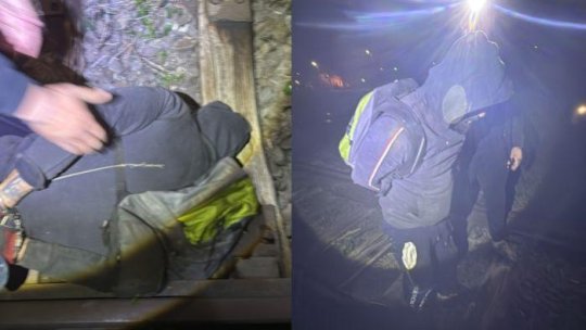Bărbat prins în timp ce încerca să fure cabluri de la calea ferată, la Făgăraș