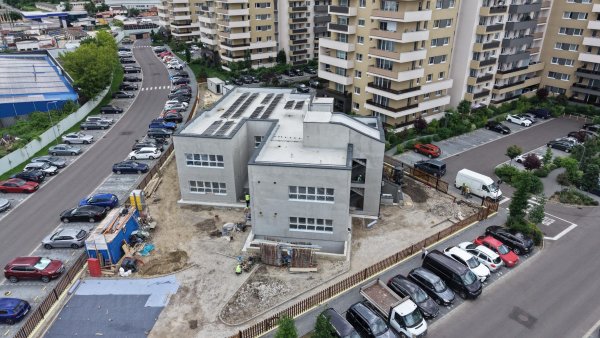 Lucrările la grădinița de pe strada Carpaților, aproape de a fi încheiate