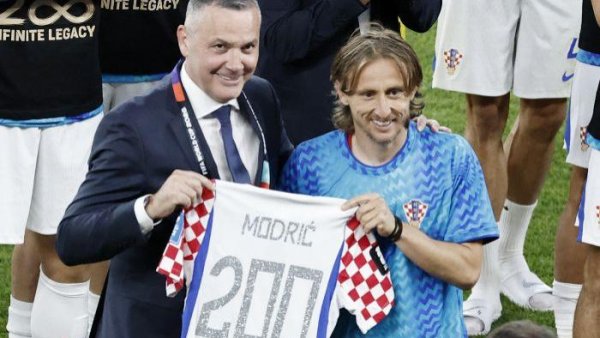 Fotbal - Cupa Mondială 2026: Luka Modric a devenit al treilea jucător care are 200 de selecţii în naţională