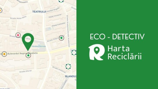 Brașovenii sunt invitați să devină eco-detectivi pe ”Harta Reciclării”