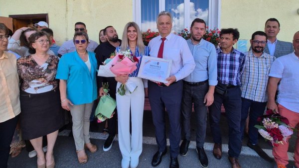 Fosta săritoare cu schiurile Daniela Vasilica Toth, numită Cetățean de Onoare al municipiului Săcele