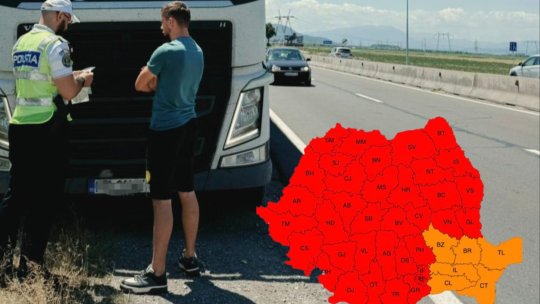 Restricțiile de circulație cauzate de caniculă au fost prelungite!