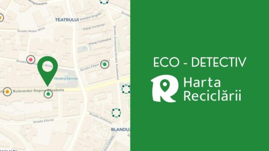 97 de locații sustenabile, pe Harta Reciclării