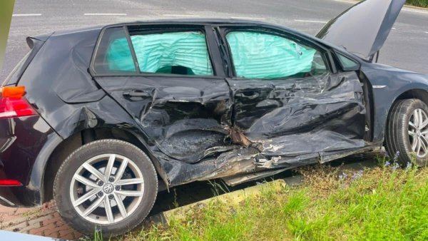 Accident pe Ocolitoarea Brașovului