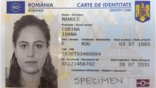 70 de lei pentru cartea de identitate simplă sau cea electronică