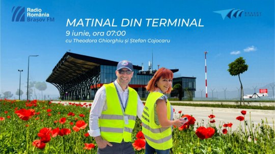 Matinal din terminal, în cea mai aglomerată zi a Aeroportului Brașov