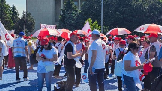 Acțiuni de protest ale sindicaliștilor din Sănătate