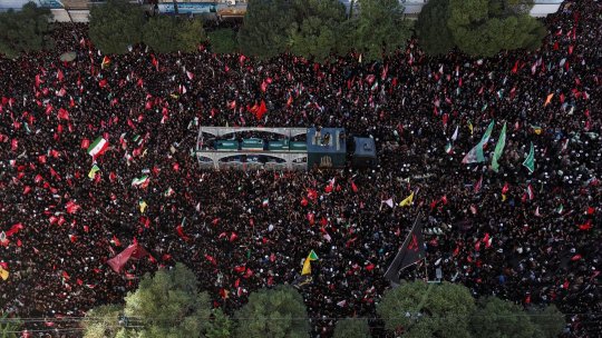 Liderul suprem al Iranului, ayatollahul Ali Khamenei, a fost înmormântat