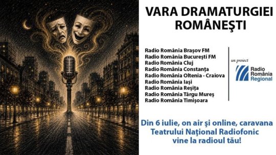Caravana Teatrului Radiofonic se apropie de final la Radio România Brașov FM