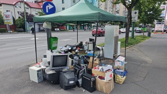 Aproximativ 500 de tone de deșeuri electrice sunt colectate anual la Brașov