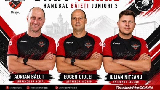 Handbal. Doi antrenori cu experiență la ACS Transilvania Brașov