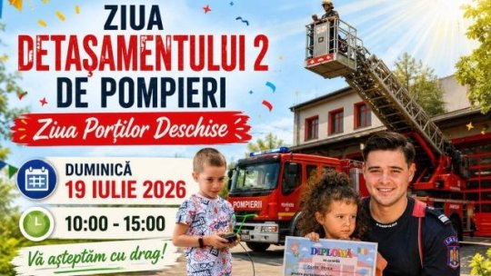 Detașamentul 2 de Pompieri Brașov împlinește 52 de ani