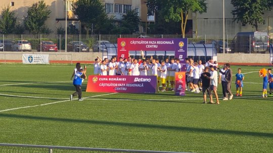 Corona Brașov a câștigat la scor faza regională a Cupei României la fotbal