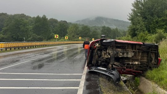 Accident pe DN1, la Perșani