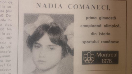 Primul 10 al Nadiei Comăneci, în paginile „Drum Nou”