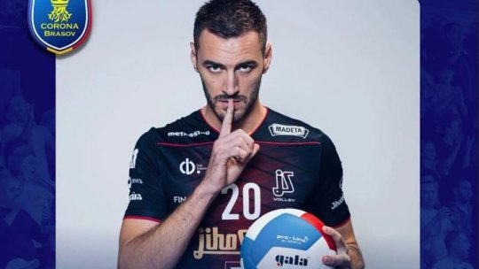 Volei masculin. Corona Brașov continuă campania de întărire a lotului pentru noul sezon