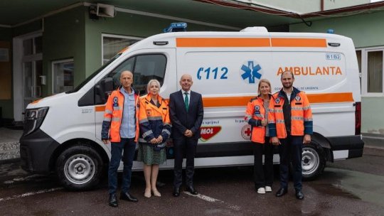 Ambulanță nouă la Brașov, pentru transportul nou-născuților în stare critică