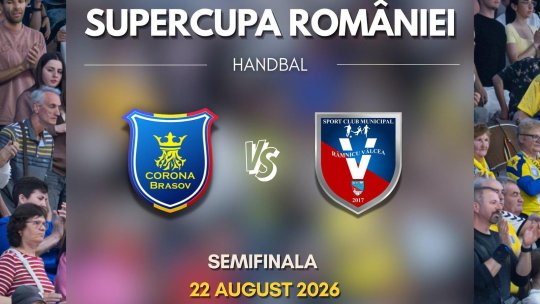 Handbal feminin. Corona Brașov - SCM Râmnicu Vâlcea în Supercupa României