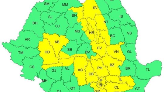 Vremea se menţine instabilă în România