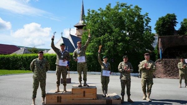 Militarii brașoveni, pe locul al doilea la Campionatul Militar de Pentatlon al Diviziei 4 Infanterie „Gemina”