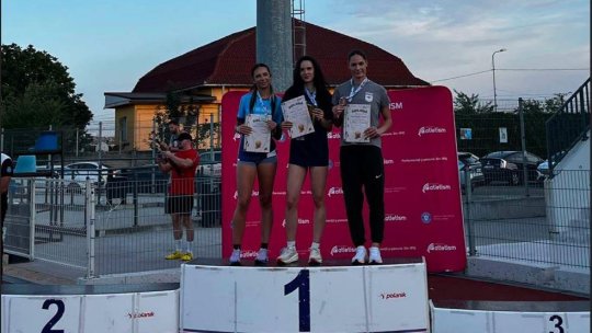 Atletism. Ștefania Balint a obținut al doilea titlu național