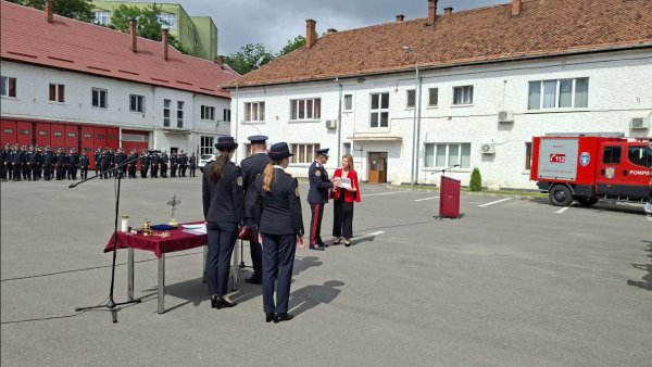 90 de ani de la înființarea primei unități de pompieri
