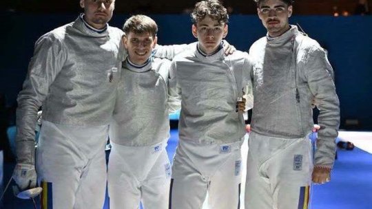 Echipa masculină de sabie a României a cucerit medalia de bronz la Campionatele Mondiale de scrimă