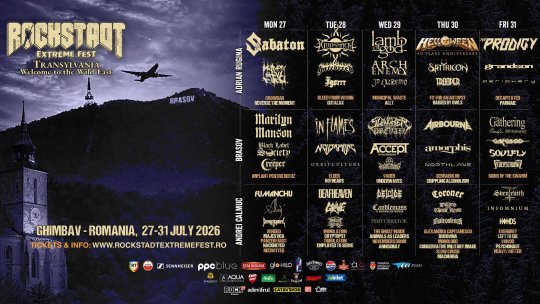 Helloween urcă astăzi pe scena Rockstadt Extreme Fest