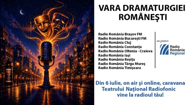 Caravana Teatrului Radiofonic 2026 începe la Radio România Brașov FM
