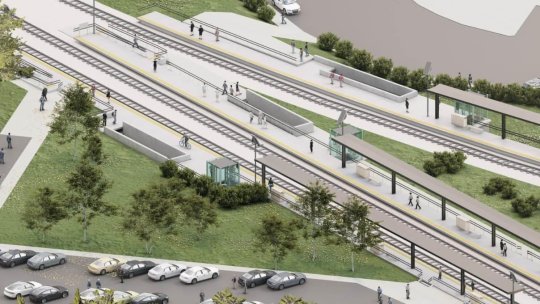 1,5 miliarde de lei, finanțare nerambursabilă pentru trenul metropolitan | VIDEO