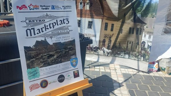 Retro Marktplatz: Piața Sfatului din Brașovul de altădată