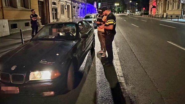 Razie a polițiștilor brașoveni, încheiată cu amenzi