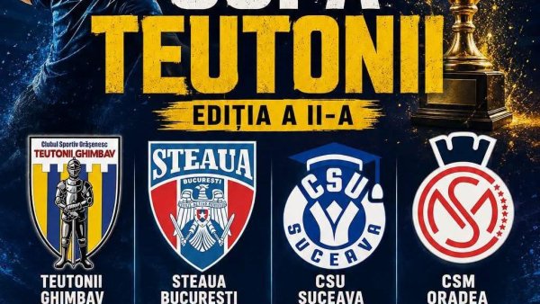 Handbal. Teutonii intră în ultima etapă a pregătirilor înaintea celei de-a doua ediții a Cupei Teutonii