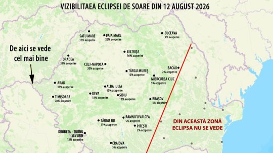 O parte din Europa se pregătește pentru eclipsa totală de soare. Fenomenul se va vedea parțial și din România