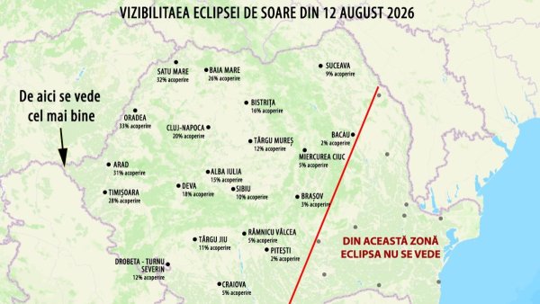 O parte din Europa se pregătește pentru eclipsa totală de soare. Fenomenul se va vedea parțial și din România