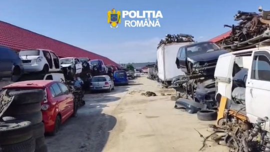 Activități ilegale de dezmembrare a autovehiculelor