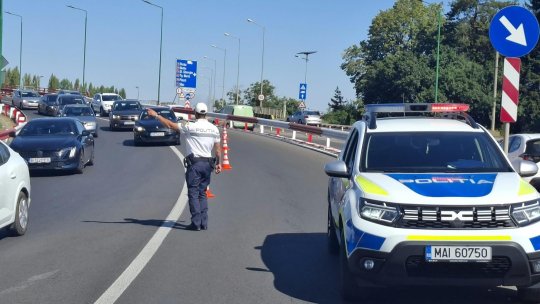 Trafic îngreunat la această oră pe DN1