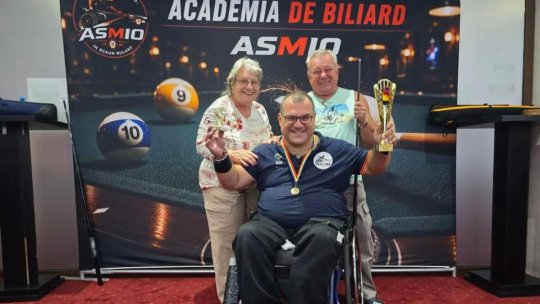 Brașoveanul Alin Huțanu a câștigat prima etapă a circuitului ASMIO Biliard Masters 2026