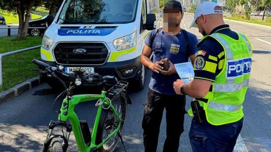 Bicicliștii și trotinetiștii, în vizorul polițiștilor brașoveni