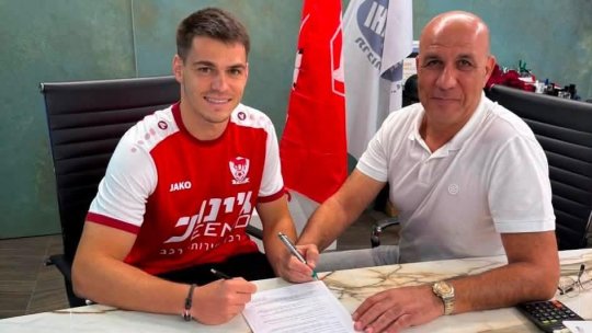 Fotbal. Daniel Paraschiv s-a transferat la Bnei Sakhnin