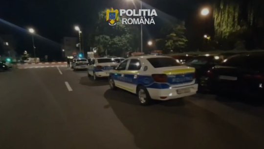Razie de noapte, la Brașov: peste 200 de persoane și mașini, verificate