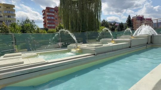 Fântâna arteziană din Parcul Trandafirilor a fost modernizată | VIDEO