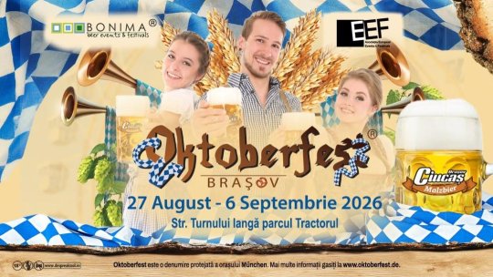 La Brașov începe Oktoberfest 2026
