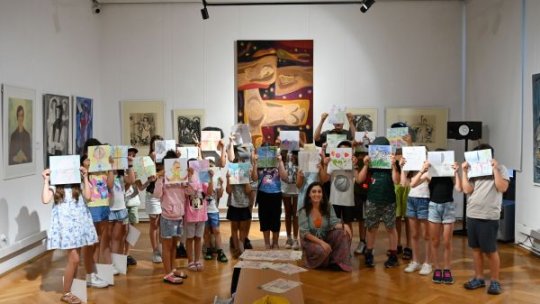 S-au încheiat 7 săptămâni de artă, patrimoniu și creativitate în programul "Școala de Vară", la Muzeul de Artă Brașov
