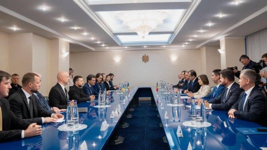 Liderii României, Republicii Moldova şi Ucrainei s-au reunit la Chişinău
