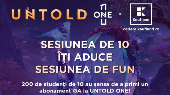 200 de studenți cu media 10 vor primi abonamente gratuite la UNTOLD ONE