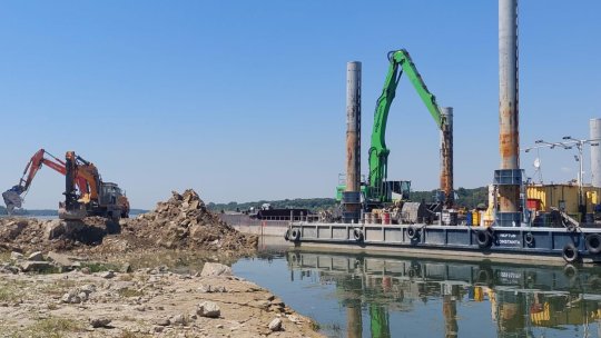 Se reiau intervenţiile pe Dunăre