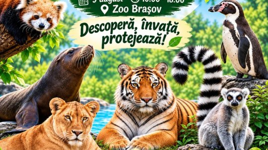 Ziua Grădinilor Zoologice și Ziua Mondială a Leului, marcate la Zoo Brașov