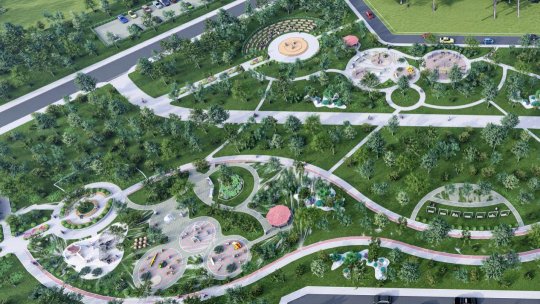 Parc de 28.000 de metri pătrați pe Lânii