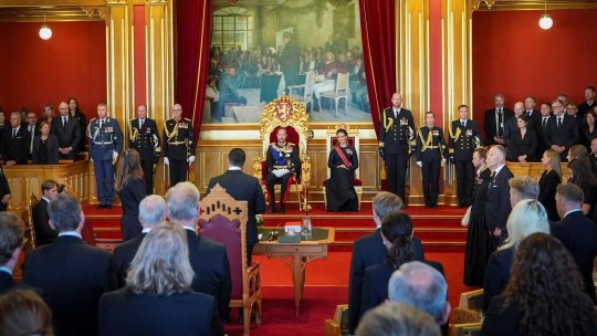 Noul rege al Norvegiei a depus jurământul în Parlament